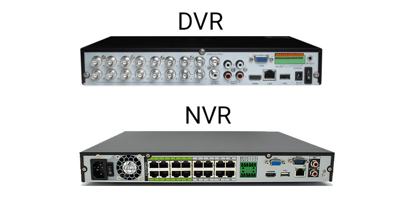 تفاوت DVR و NVR